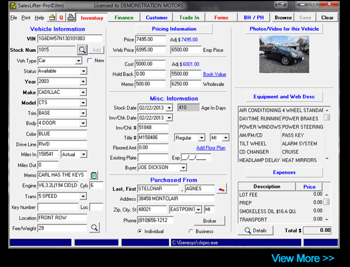 Integration With Dealer Website