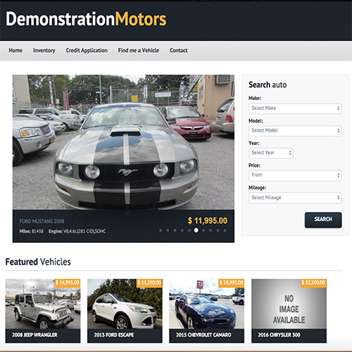 Demonstration Motors 1
